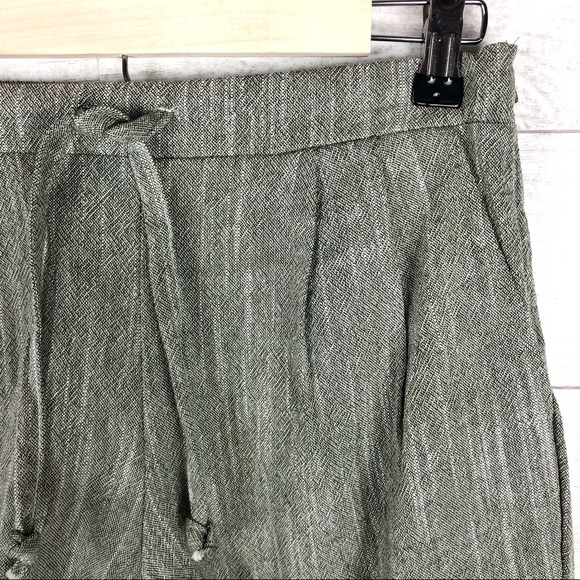 WANDERLUX NWT Dusty Green 100% Cotton Shorts S & M - Picture 3 of 6